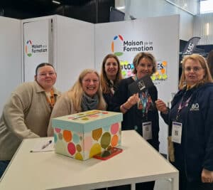 La gagnante du concours organisé par la Maison de la Formation lors du Forum AttrAKTivité 2026